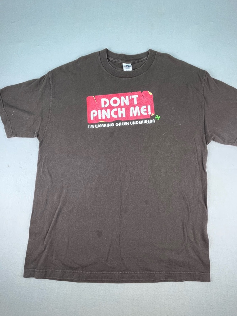 Y2K St. Patrick's Day Vintage Shirt Men's XL Don’t Pinch Me! I’m Wearing Green